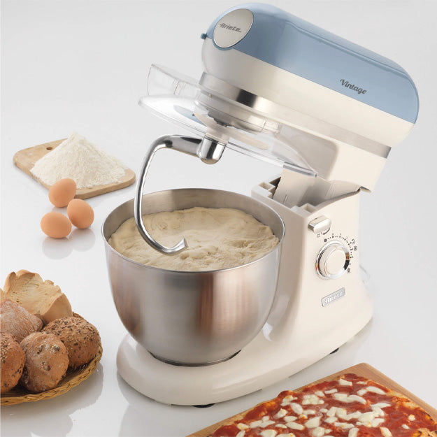 Ariete Vintage Stand Mixer – Blue, Beige & Green