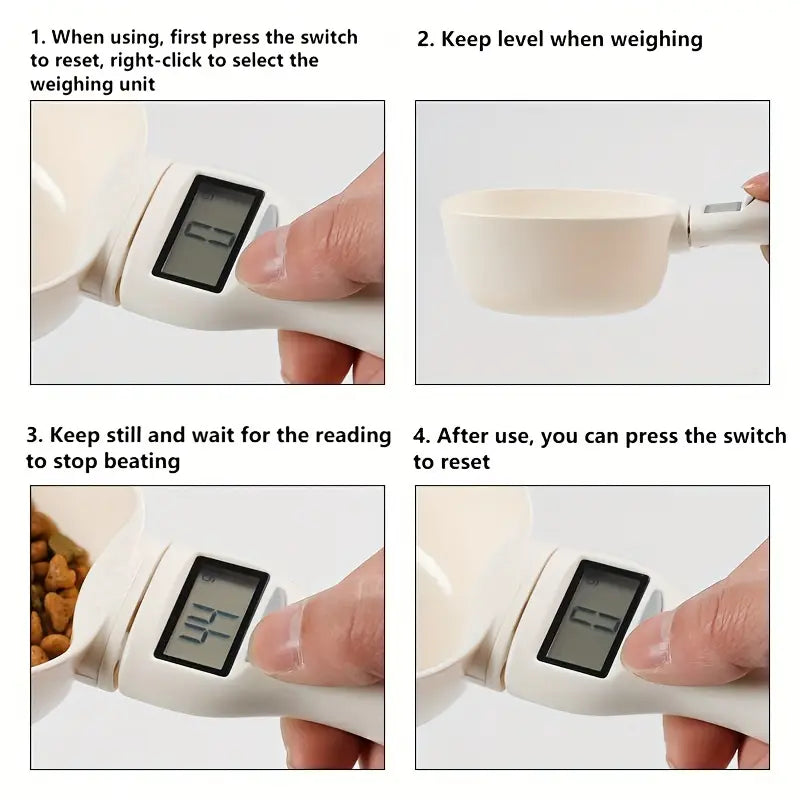 Electronic Food Scale &amp; Measuring Spoon