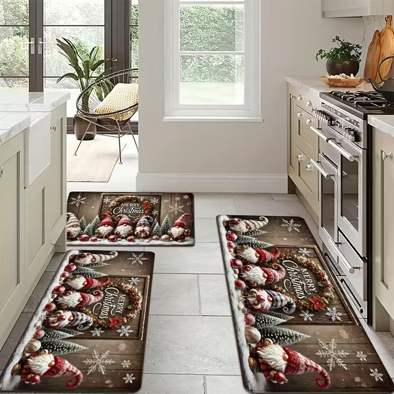 Christmas Kitchen Mat