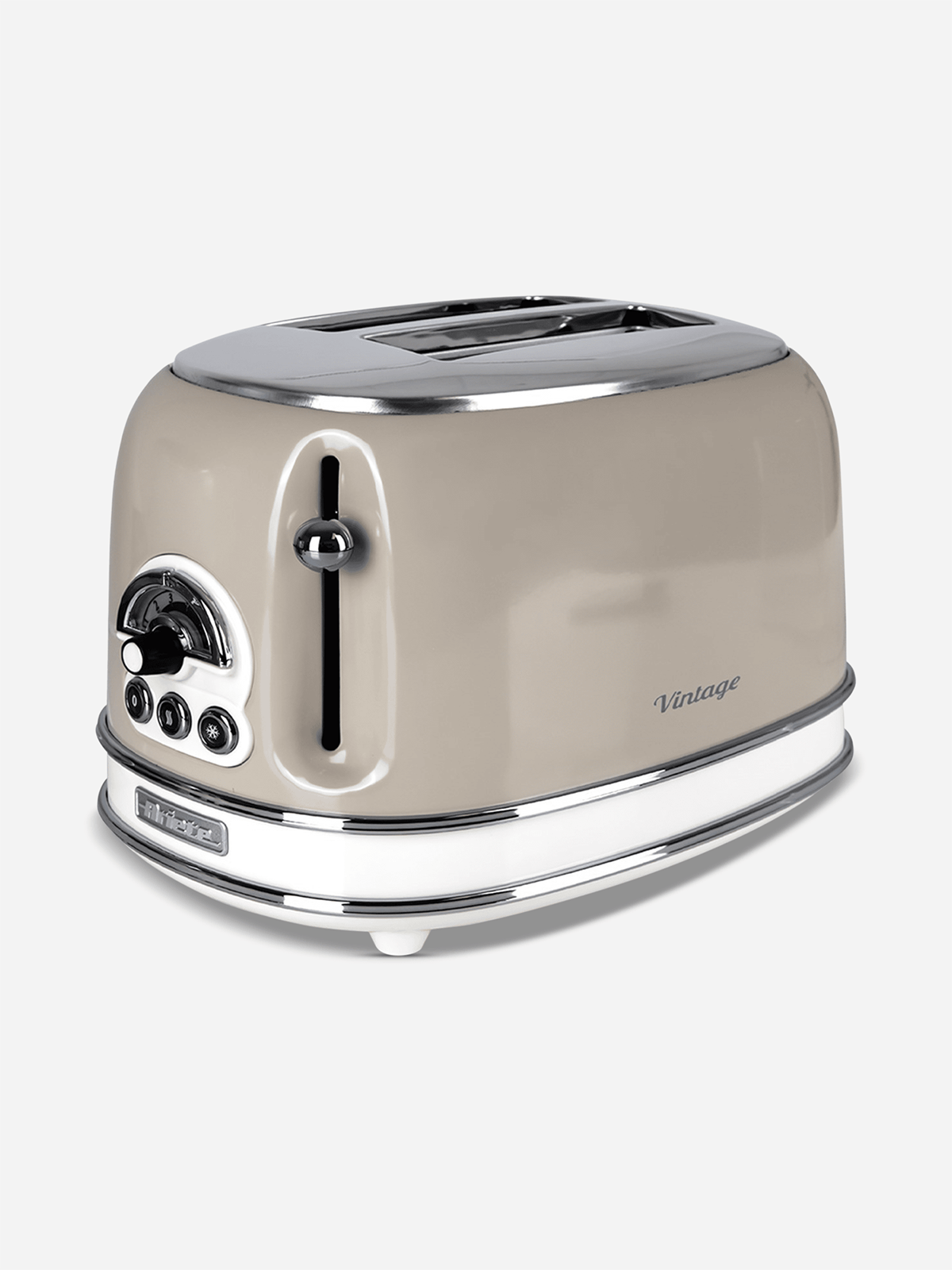 Ariete Vintage 2-Slice Toaster – Blue, Beige & Green