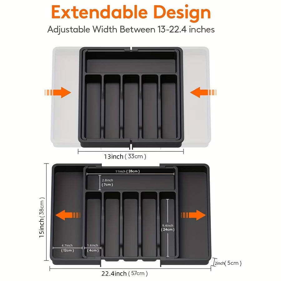Silveryware Expandable Drawer Organizer