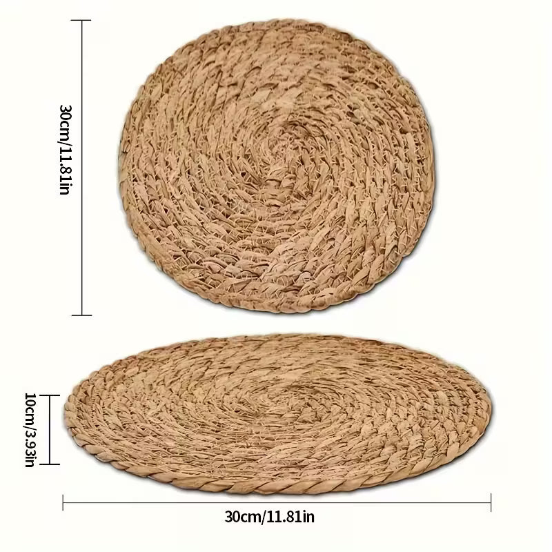 Round Rattan Placemats