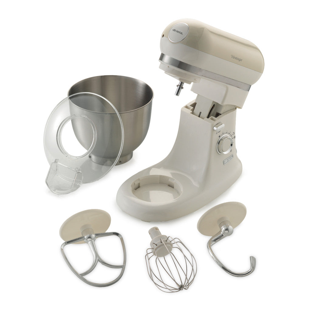 Ariete Vintage Stand Mixer – Blue, Beige & Green