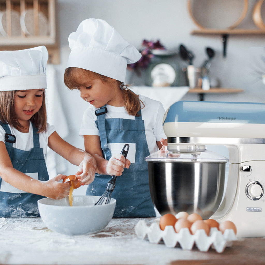 Ariete Vintage Stand Mixer – Blue, Beige & Green