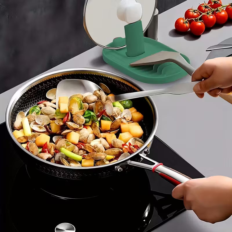 Pot Lid Holder & Spoon Rest