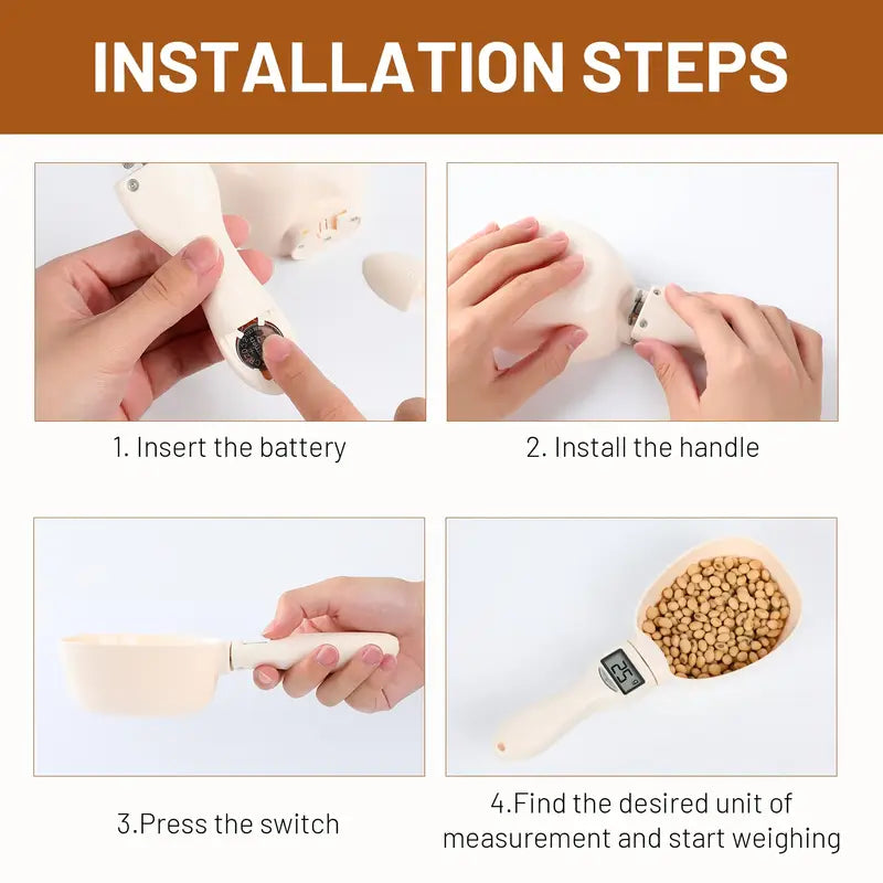 Electronic Food Scale &amp; Measuring Spoon
