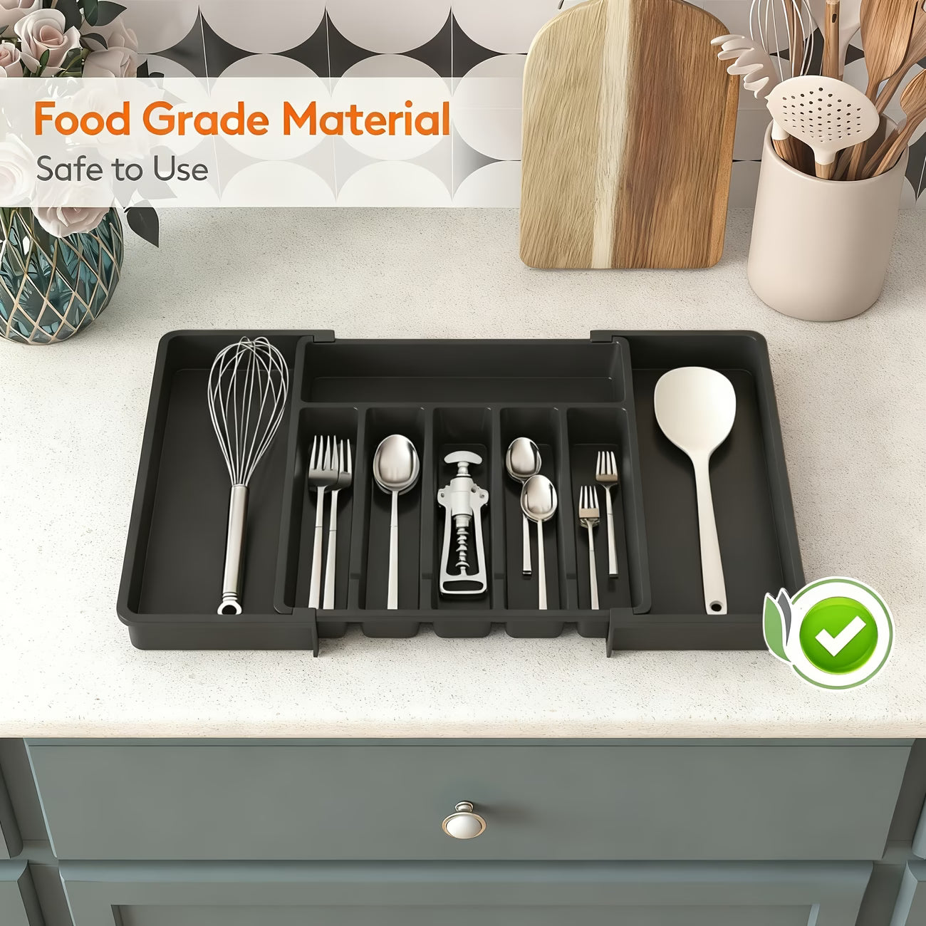 Silveryware Expandable Drawer Organizer