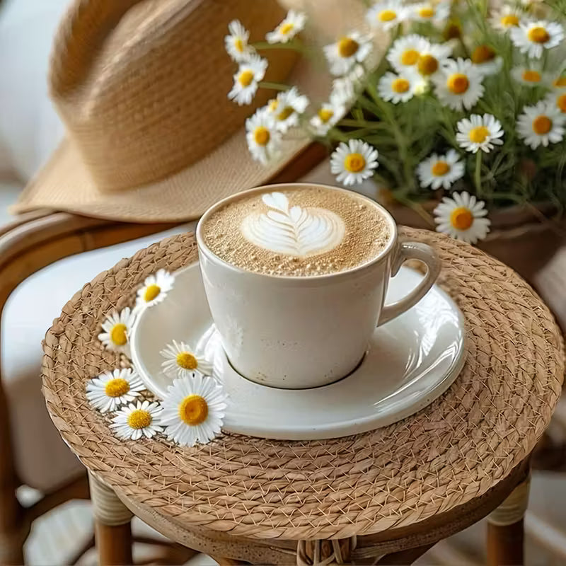 Round Rattan Placemats