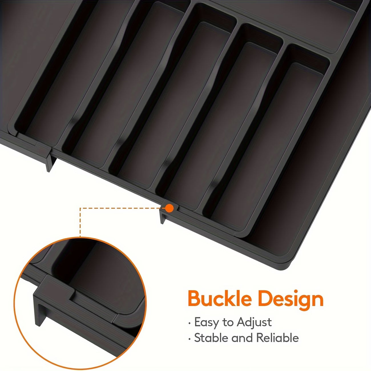 Silveryware Expandable Drawer Organizer