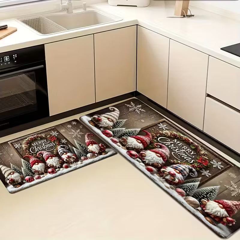 Christmas Kitchen Mat