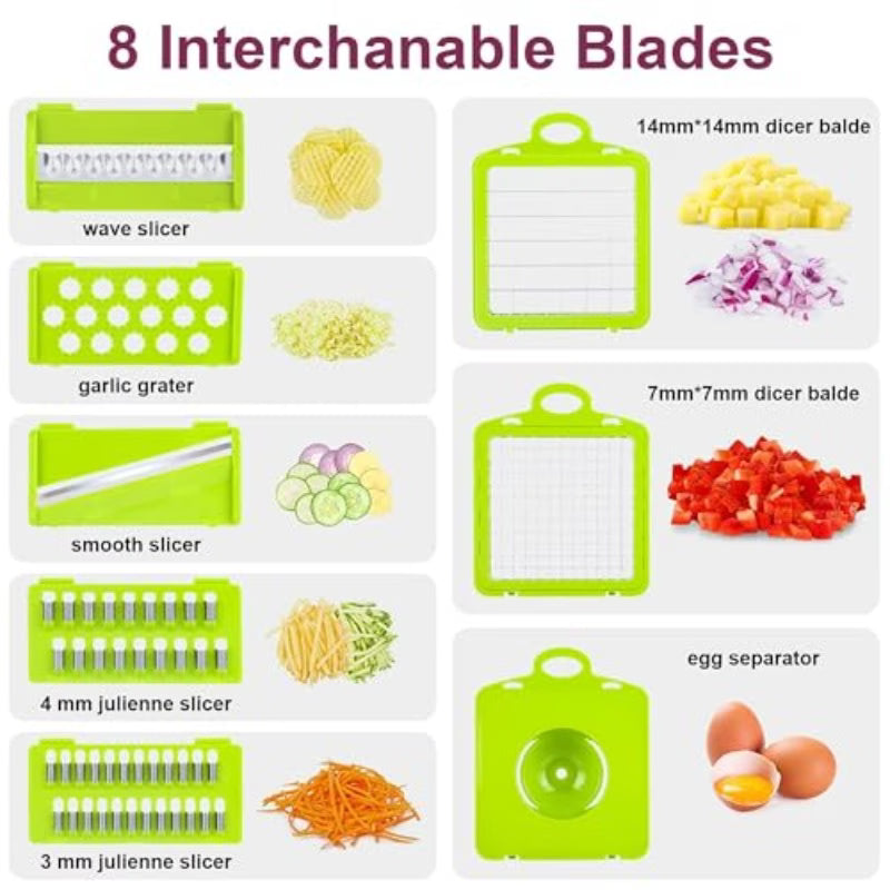 16-in-1 Multifunctional Vegetable Chopper