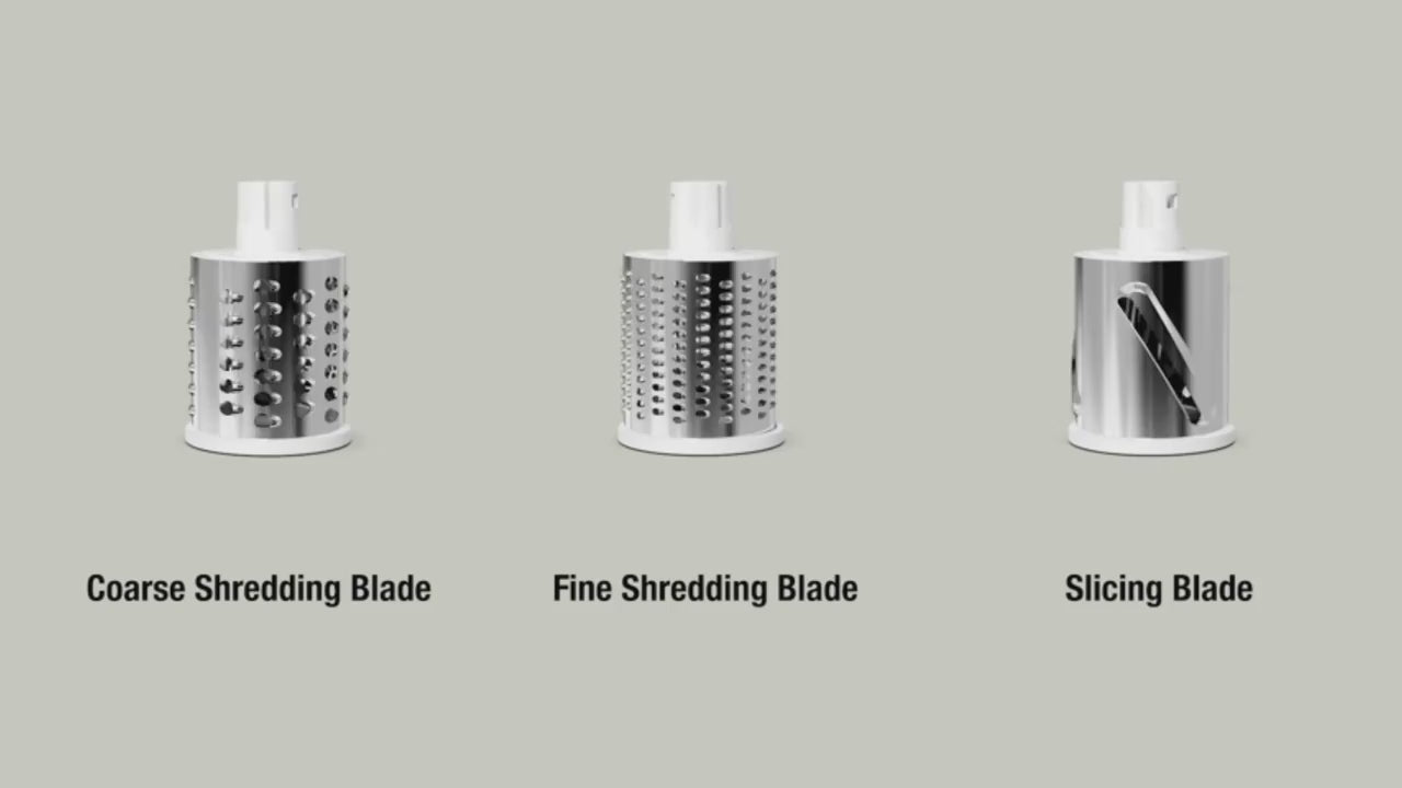 Rotary Cheese Grater/Vegetable Slicer